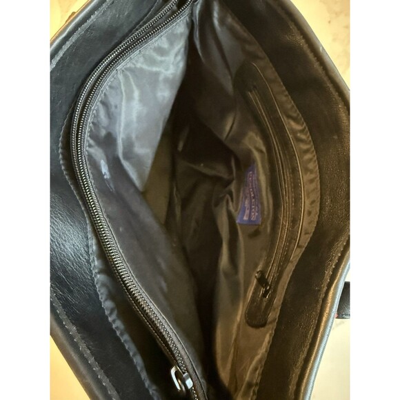 PENDLETON Shoulder Tote Bag Purse Wool Leather Trim Southwestern Aztec Print - Picture 4 of 6